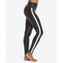 Spanx Faux Leather Side Stripe Legging Very Black