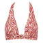 Aubade Badmode Feline Energy Halter Bikinitop Pink Tiger