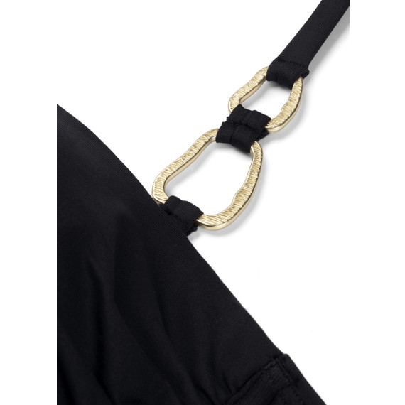 Cyell Femme Noir Twist Bikinitop