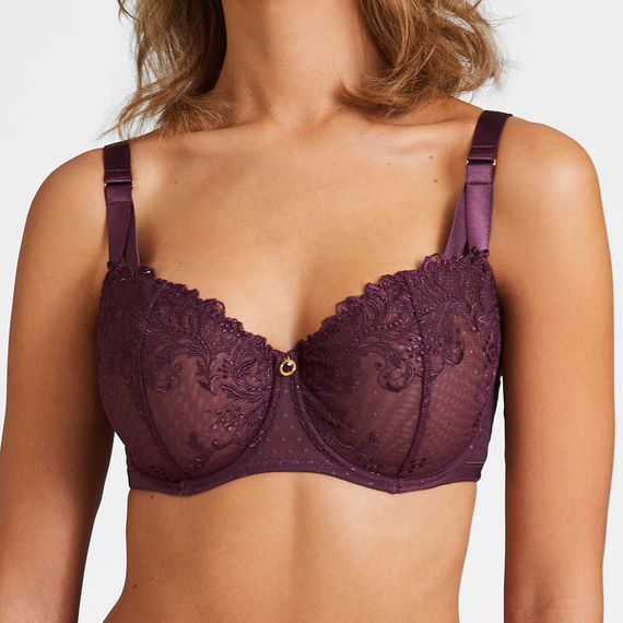 Aubade Femme Passion Half Cup BH Wineberry