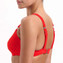 Beachlife Fiery Red Bandeau Bikinitop