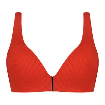 Fiery Red Padded Bikinitop