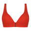 Beachlife Fiery Red Padded Bikinitop