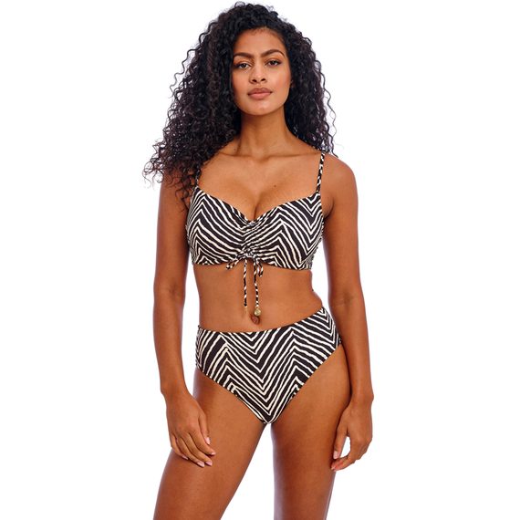 Freya Swim Fiji Falls Hoog Bikinibroekje Black