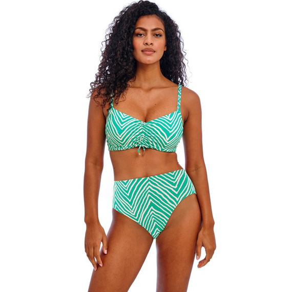 Freya Swim Fiji Falls Hoog Bikinibroekje Marine