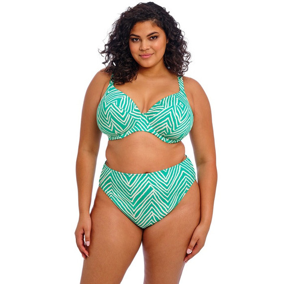Elomi Swim Fiji Falls Plunge Bikinitop Marine