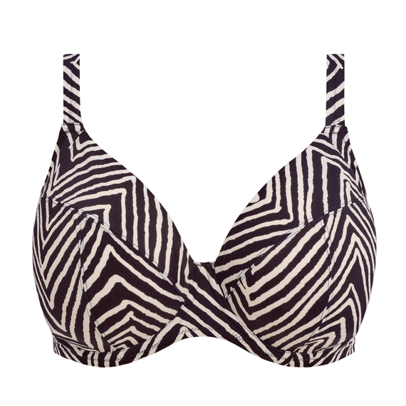 Elomi Swim Fiji Falls Plunge Bikinitop Black
