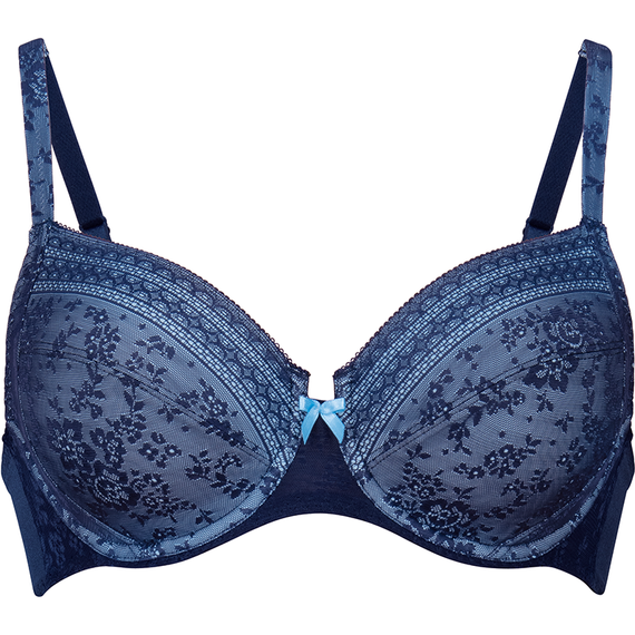 Rosa Faia Fleur Beugel BH Marine Blauw