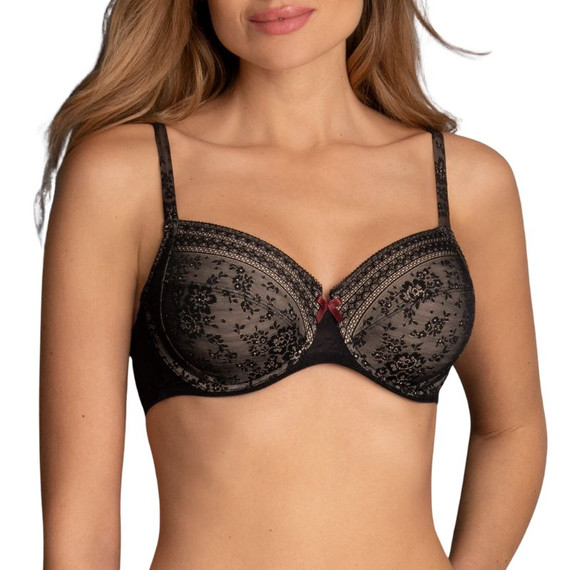 Rosa Faia Fleur Beugel BH Zwart