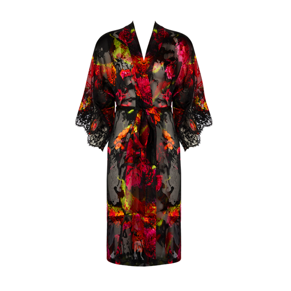 Lise Charmel Floraison Passion Kimono Safran Rose