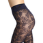 Oroblu Floral Lace Panty 40 Denier Black Blue