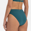 Cyell Flora Teal Hoog Bikinibroekje