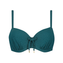 Cyell Flora Teal Voorgevormde Bikinitop 