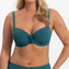 Cyell Flora Teal Voorgevormde Bikinitop