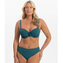 Cyell Flora Teal Voorgevormde Bikinitop