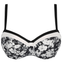 PrimaDonna Twist Flower Shadow Balconette BH Zwart