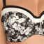 PrimaDonna Twist Flower Shadow Balconette BH Zwart