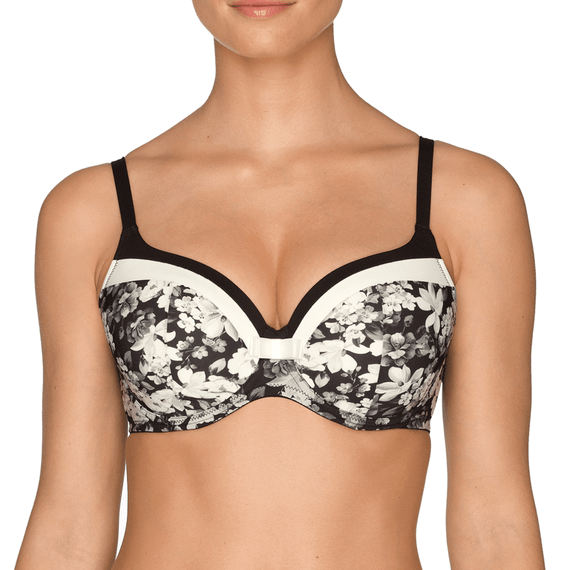 PrimaDonna Twist Flower Shaddow Voorgevormde BH Zwart