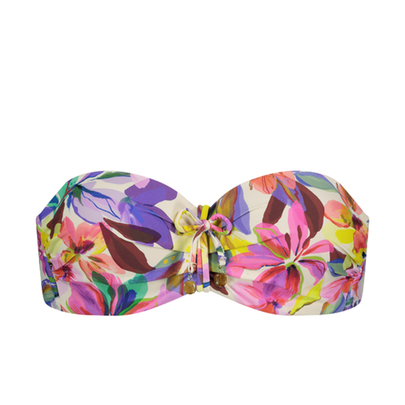 Cyell Badmode Fluid Flowers Bandeau Bikinitop