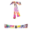 Cyell Fluid Flowers Halter Bikini Oberteil