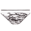 Beachlife Fragments Bikinibroekje Met Details