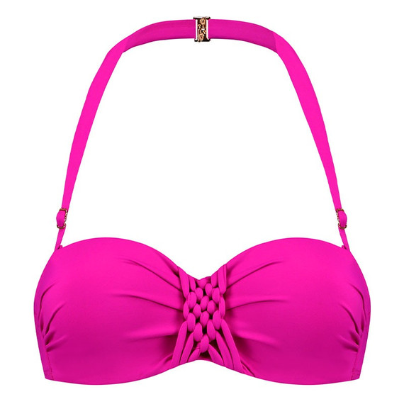 Cyell Badmode Framboise Bandeau Bikinitop