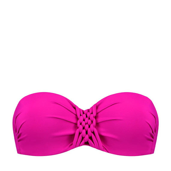 Cyell Badmode Framboise Bandeau Bikinitop