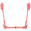 Beachlife Freckles Plunge Bikinitop Oudroze