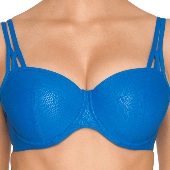 PrimaDonna Swim Freedom Voorgevormde Balconette Bikinitop Blue