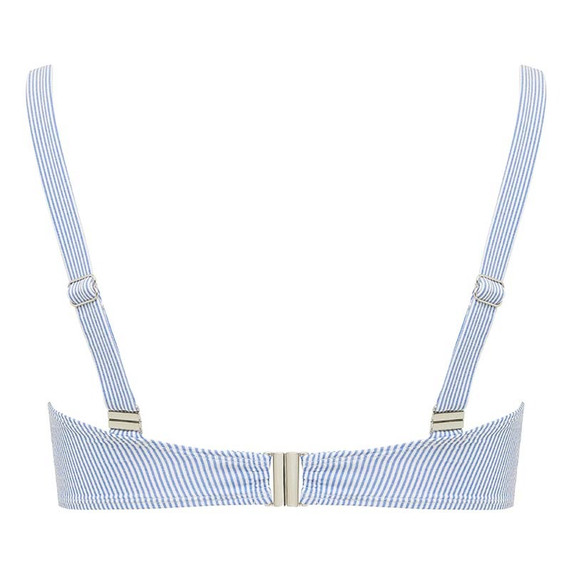 Annadiva Swim French Souvenir Voorgevormde Balconette Bikinitop Blue