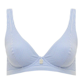 French Souvenir Plunge Bikini Oberteil