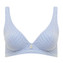 Annadiva Swim French Souvenir Plunge Bikini Oberteil Blue
