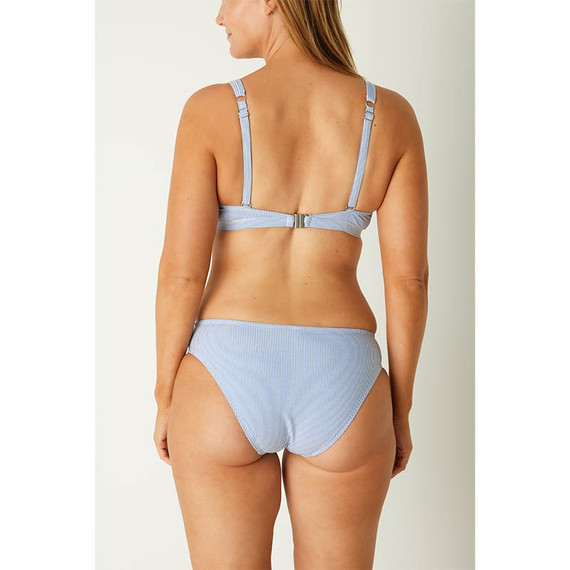 Annadiva Swim French Souvenir Plunge Bikini Oberteil Blue