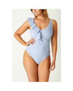 French Souvenir Ruched Ruffle Badpak