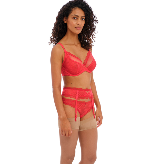 Freya Fatale Jarretels Chilli Red