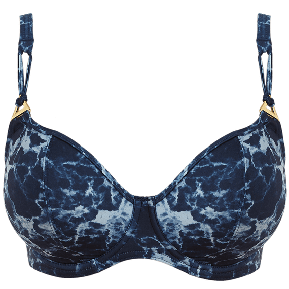 Freya Storm Plunge Bikinitop Midnight 