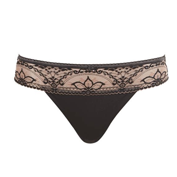 Wacoal Frivole string zwart 