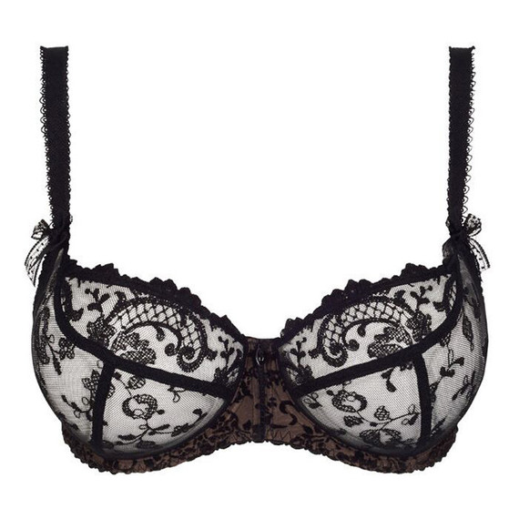 Empreinte Gaby Balconette BH Noir