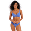 Freya Swim Garden Disco Plunge Bikinitop Bluebell