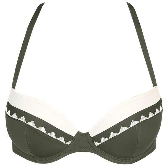 Marie Jo Swim Gina Voorgevormde Bikinitop Dark Olive