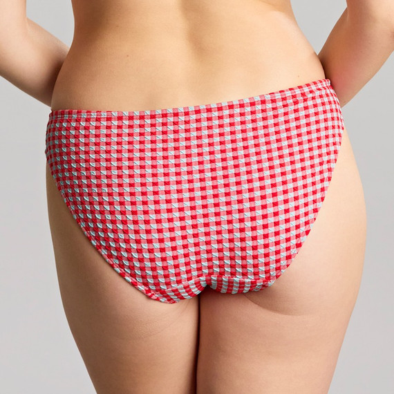 Panache Swim Gingham Bikinibroekje Red Gingham