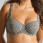 Panache Swim Gingham Full Cup Bikinitop Black Gingham