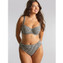 Panache Swim Gingham Full Cup Bikinitop Black Gingham
