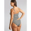 Panache Swim Gingham Tankinitop Black Gingham
