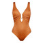 Maryan Mehlhorn Glance Badeanzug Apricot Metallic