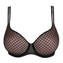 PrimaDonna Twist Glass Beach Hartvorm BH Zwart
