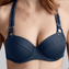 Marlies Dekkers Gloria Balconette BH Pinstripe dark blue