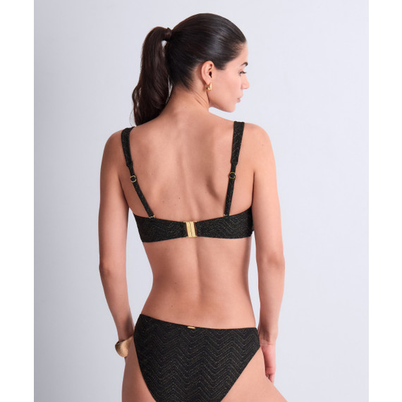 Aubade Badmode Golden Horizon Bikinibroekje Black