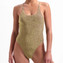 Beachlife Gold Glitter Badpak