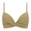 Beachlife Gold Glitter Bikinitop